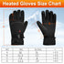 Beheizte Handschuhe für Damen & Herren | US 3 Heizstufen Touchscreen-Steuerung